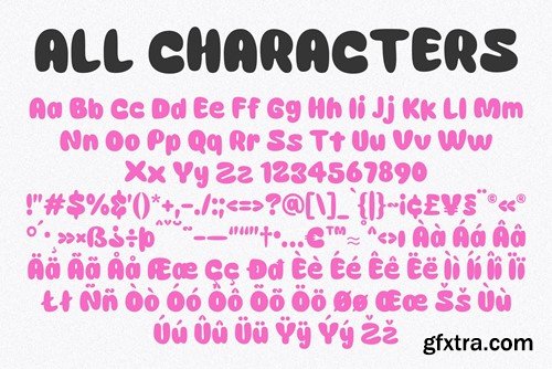 Monaz – Bubble Font GHSLMPM