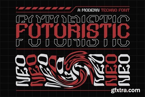 Voltrax - Modern Techno Font JH7ADPK