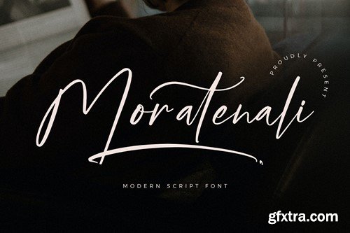 Moratenali Modern Script Font MHXHVMN