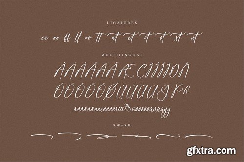 Moratenali Modern Script Font MHXHVMN