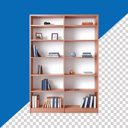 Psd Bookcase Transparent Background