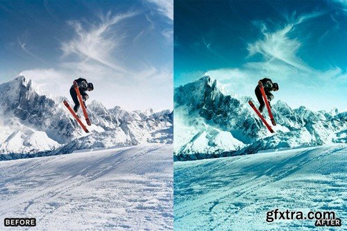 Snow & Winter Presets for Lightroom and Photoshop XNPVGWN