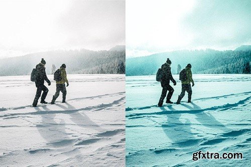 Snow & Winter Presets for Lightroom and Photoshop XNPVGWN