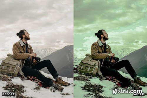 Snow & Winter Presets for Lightroom and Photoshop XNPVGWN