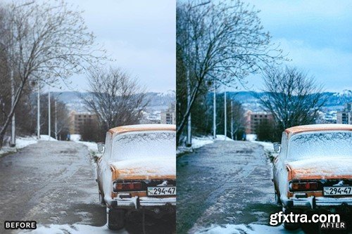 Snow & Winter Presets for Lightroom and Photoshop XNPVGWN