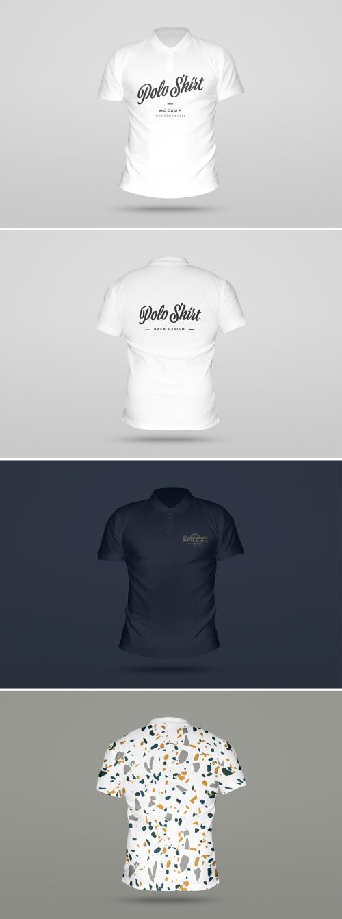 3D Polo Shirt Mockup - 346955961