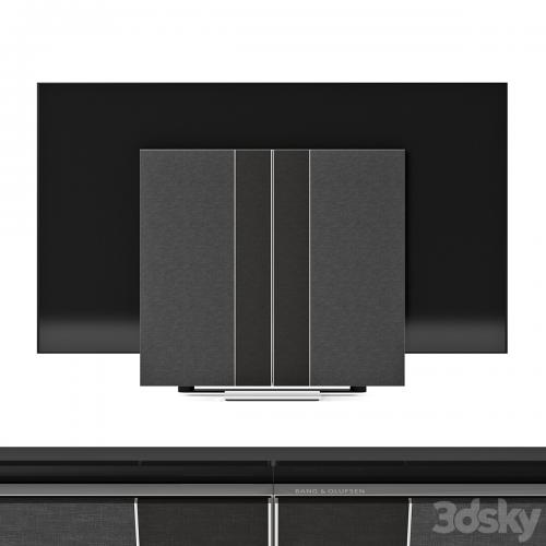 BANG & OLUFSEN BEOVISION HARMONY 65``and 77`` Gray Melange Fabric