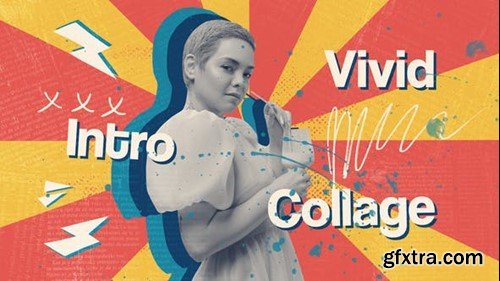 Videohive Vivid Collage Intro 50139162