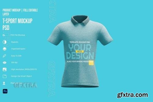 Sport T-Shirt Mockup 8BDPC5Y