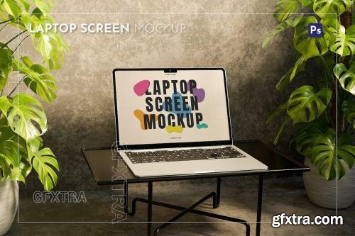 Laptop Screen Mockup PDR7EQC