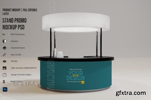 Promo Stand PSD Mockup ERRFK3S