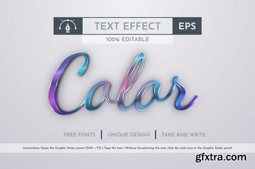 Marine - Editable Text Effect, Font Style KMSPC85