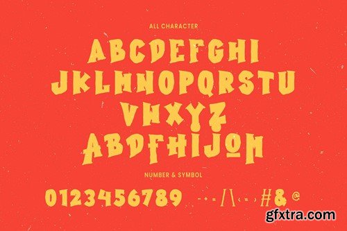 Lebossh Vintage Display Typeface JUFUH83