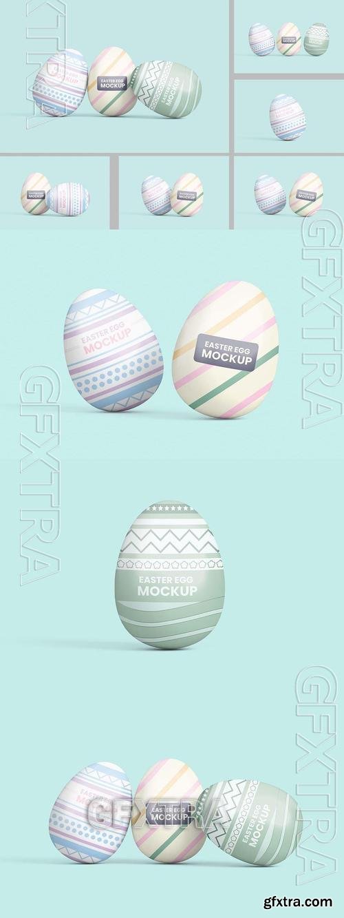 Easter eggs mockup 4LZ3SXZ