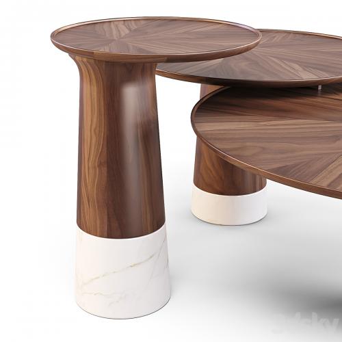 Roche Bobois: Colorado - Coffe and Side Tables