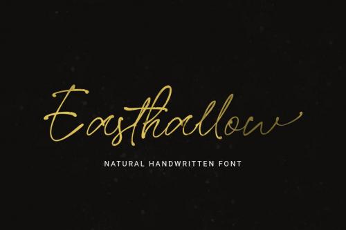 Easthallow Handwritten Font