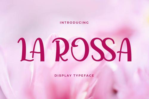 La Rossa - Display Font