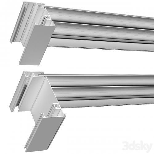 Blind roll shutter for windows and doors