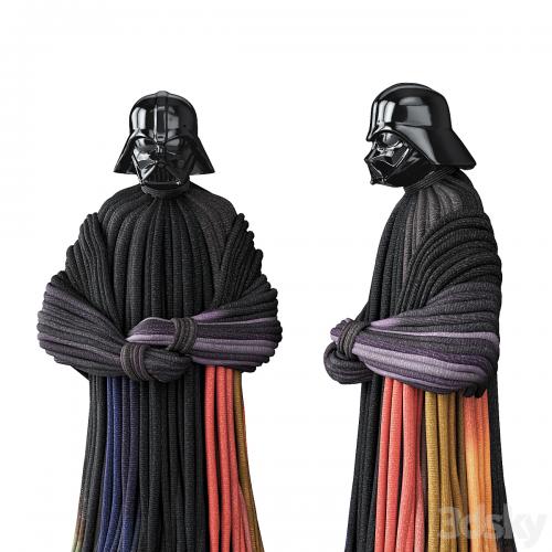 Darth Vader knitted