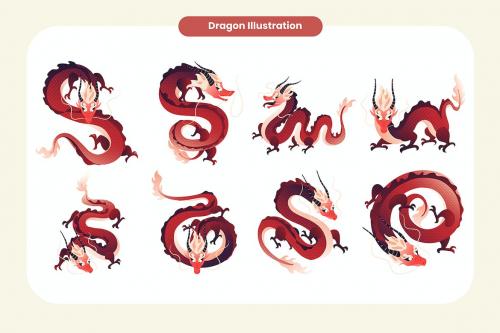 Dragon Gradient Vector