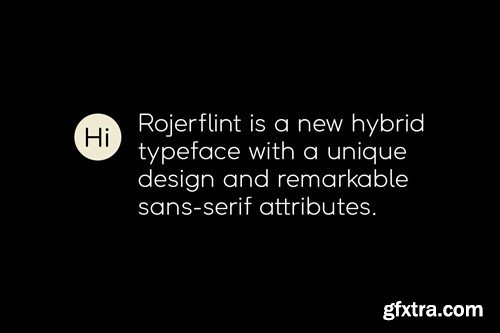 Rojerflint - Unique Font Family AAK7TL6