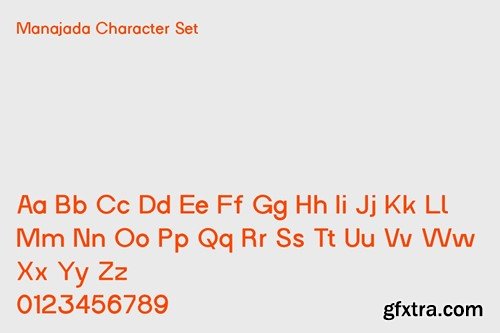 Manajada - Display Sans Serif N8ZKE26