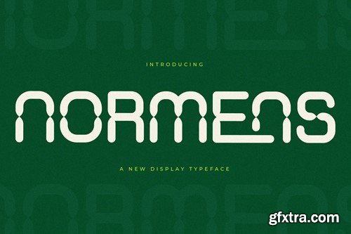 Normens New Display Font F8RZ4GC