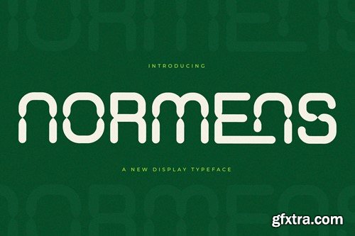 Normens New Display Font F8RZ4GC