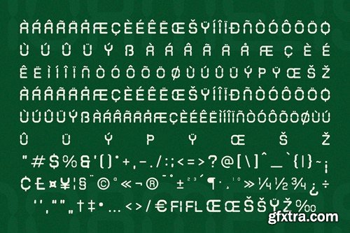 Normens New Display Font F8RZ4GC