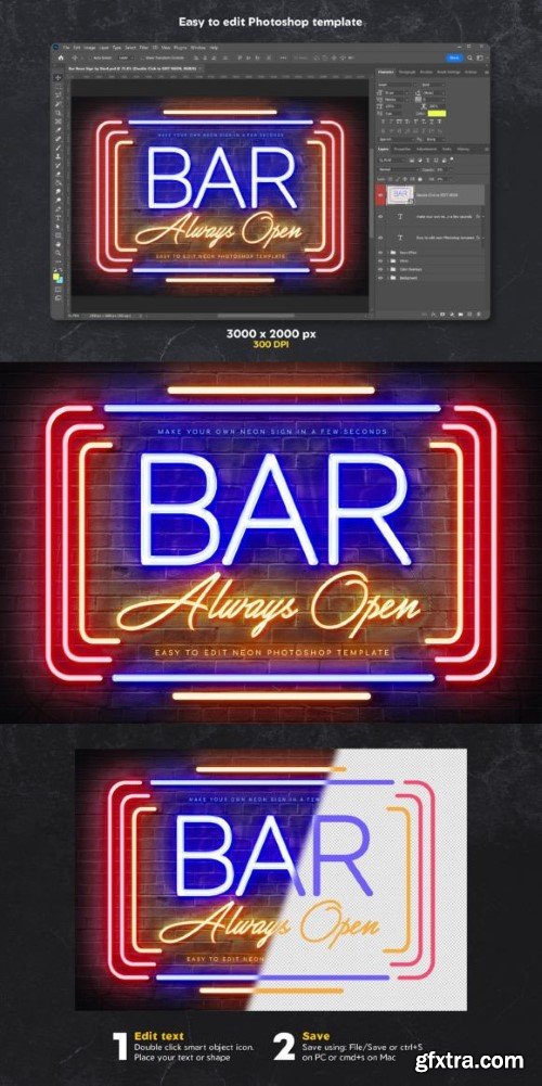 Creativemarket - Bar Neon Sign Creator