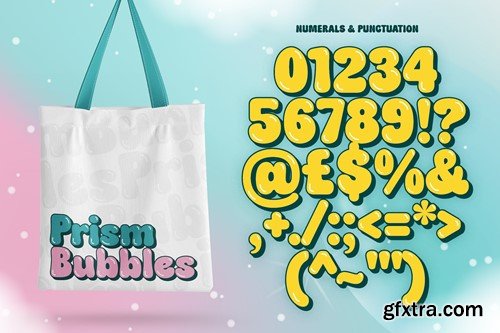 Puddy Gum - A Playful Bubbly Typeface P62TLKF