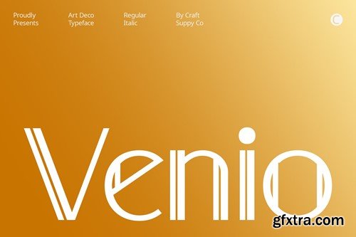 Venio – Double Line Font PL4TYRZ