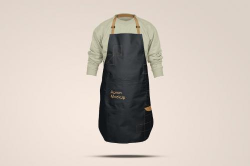 Realistic Apron Mockup