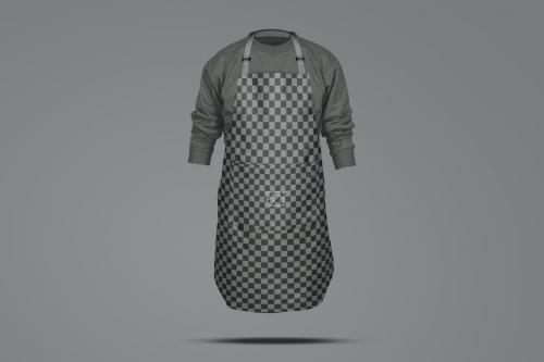 Realistic Apron Mockup