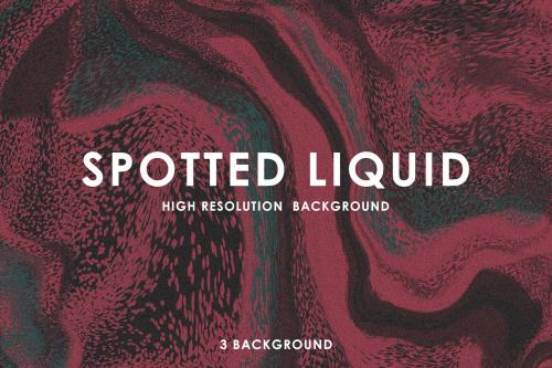 Spotted Liquid Background