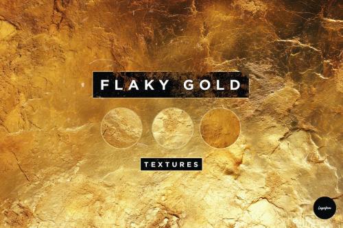 Flaky Gold Texture Pack