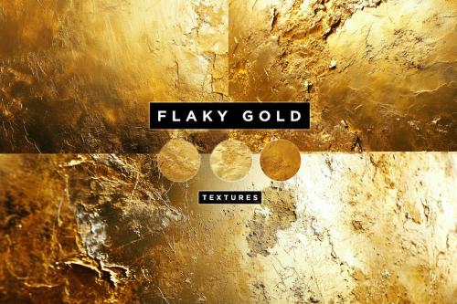 Flaky Gold Texture Pack