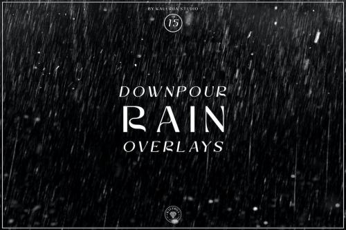 Downpour Rain Overlays