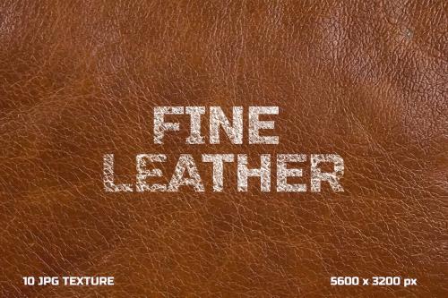 Dark Brown Fine Leather Textured