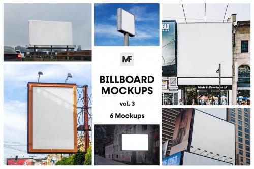 Commercial Billboard Mockups vol.3