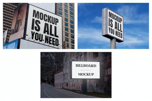 Commercial Billboard Mockups vol.3