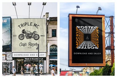 Commercial Billboard Mockups vol.3