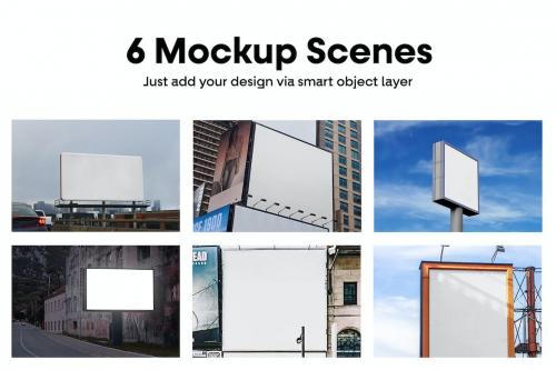 Commercial Billboard Mockups vol.3