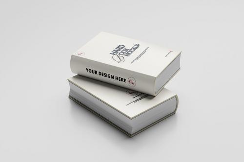 Hard Book Mockup