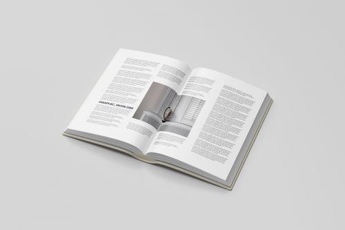 Hard Book Mockup