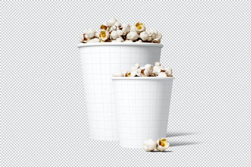 Popcorn Bucket Mockup