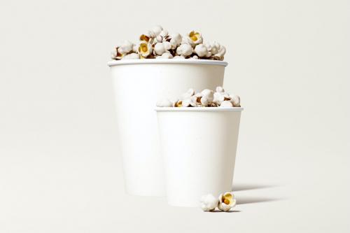 Popcorn Bucket Mockup