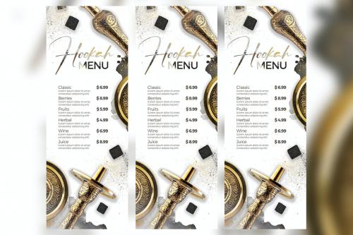 Hookah Menu Template