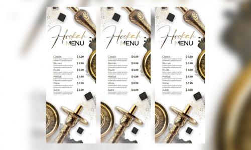 Hookah Menu Template