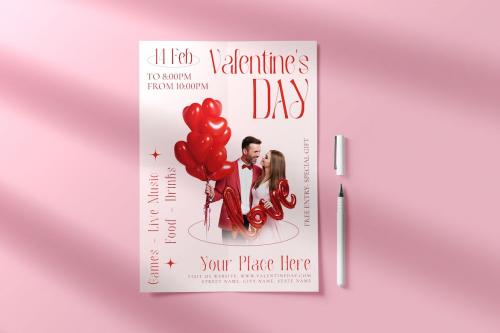 Valentine's Template Flyer